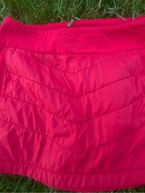 Smartwool Skirt Women M Smartloft Insulated Quilted Merino Wool Side Pockets